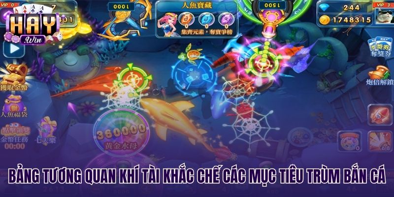 Vũ khí chuẩn xác khắc chế từng dòng trùm bắn cá
