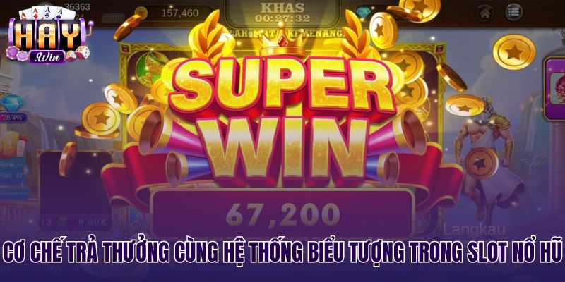 Cơ chế khớp dòng game slot nổ hũ cùng biểu tượng Wild