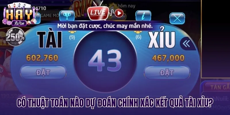Sự thật về công cụ dự đoán thuật toán tài xỉu