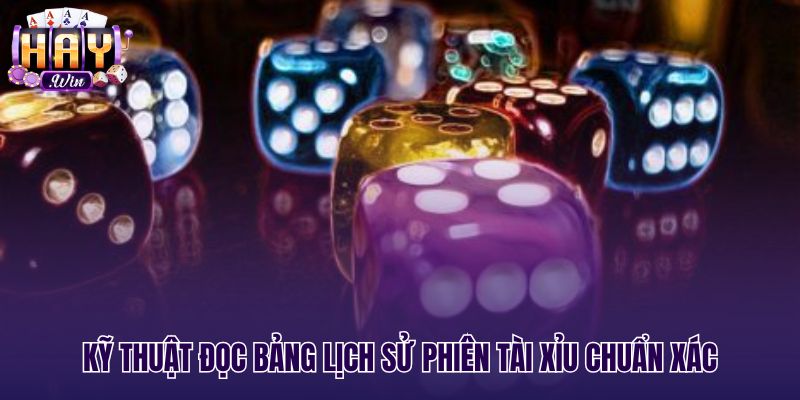 Bảng lịch sử phiên hỗ trợ soi cầu tài xỉu chuẩn xác
