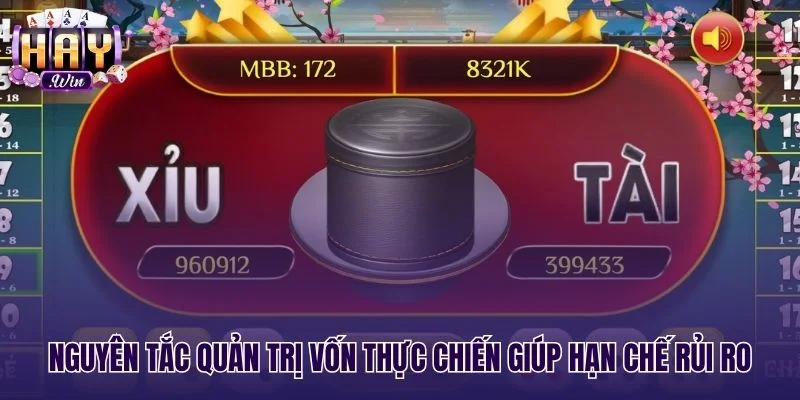 Kỷ luật kiểm soát dòng tiền khi gấp thếp tài xỉu