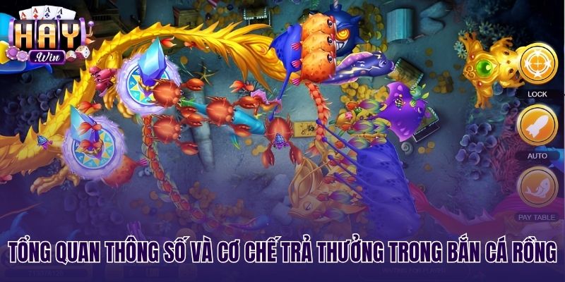 Thông số RTP cùng bảng trả thưởng chuẩn game Bắn cá rồng